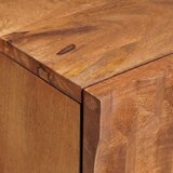  Noćni ormar s ladicama Smeđa 40 x 33 x 46 cm Čvrsto drvo manga | shoptok.hr