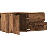 vidaXL TV omarica iz starega lesa 80x34x35,5 cm iz umetnega lesa | Shoptok.si
