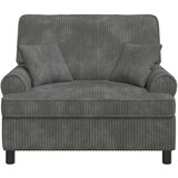  XXL fotelja s jastucima Svjetlosiva Tkanina od 1 5 linija - Svjetlosiva 85 cm | shoptok.hr