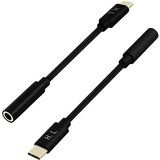 AVIZAR Avdio adapter USB-C na 3,5 mm prikljucek, HL-102 - crn, (20618057) Cene