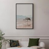  Slika - Crane in the Morning (1 Part) Vertical 80x120 U crnom drvenom okviru | shoptok.hr
