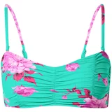 Seafolly Bikini zgornji del žad / roza / malina