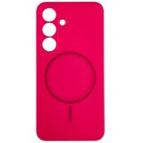  Silikonska futrola Magsafe LUX Samsung S25 ROZE Cene