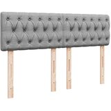  Krevet box spring s madracem svjetlosiva 160x200 cm tkanina | shoptok.hr