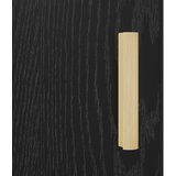  Kreveta Crni hrast 34.5 x 32.5 x 90 cm Konstruirano drvo | shoptok.hr