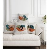 WALLXPERT ASR-plw4 - 17 multicolor cushion cover set (4 pieces) Cene