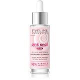 Eveline Cosmetics Pink Snail Glazed Skin Effect posvjetljujući serum za lice 30 ml Cijene
