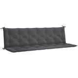  Jastuk za vrtnu klupu antracit 200x(50+50)x7 cm tkanina Oxford | shoptok.hr