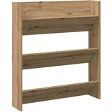 vidaXL Stenska omara za čevlje artisian hrast 80x18x90 cm inž. les, (22013870) | Shoptok.si