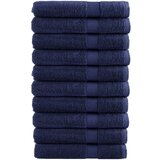 vidaXL Premium brisače SOLUND 10 kosov modra 100x200 cm 600 g/m2 | Shoptok.si