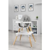  Stol za hranjenje Tuva 2V1Siva iks | Shoptok.si
