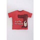 Defacto Baby Boy Animal Pattern Short Sleeve T-Shirt | shoptok.hr