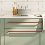 vidaXL Ručke za ormarić 5 kom brončane 480 mm od nehrđajućeg čelika | shoptok.hr