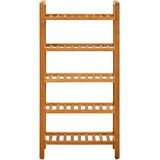  Stalak za obuću s 5 polica 50x27x100 cm od masivne hrastovine | Eponuda.ba