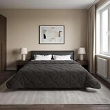  Ljetni pokrivač Antracit 200 x 220 cm Mikrofibra i teddy flis | shoptok.hr