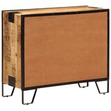  Komoda 80 x 31 x 66 cm od masivnog grubog drva manga i metala | Eponuda.ba