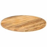 Stolna ploča Ø 70 x 2,5 cm okrugla od masivnog drva manga | shoptok.hr
