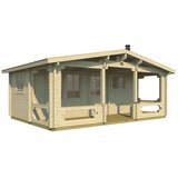 Male kuće Sauna kućica Pihasauna PIHA-TUURI 25 620 × 270 cm – bez završnog krovnog pokrova | shoptok.hr