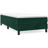  Okvir za krevet s oprugom tamnozeleni 90x190 cm baršunasti | Eponuda.com