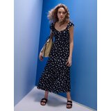 Sinsay Viskozna maxi haljina s cvjetnim uzorkom | shoptok.hr