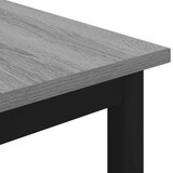  Klubska miza Siva Sonoma 60 x 50 x 36 cm Konstruiran les, (5000120446) | Shoptok.si