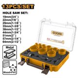 Ingco akh0132 set kruna za metal 19-64mm 13/1 super ( AKH0132 ) Cene