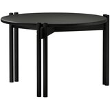 Karup Design Crni okrugao stolić za kavu od masivnog bora ø 60 cm Sticks – | shoptok.hr