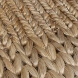 Flair Rugs Ročno tkana preproga iz konopljastega osleza v naravni barvi 160x230 cm Drew Border – | Shoptok.si