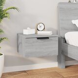 vidaXL Stenska nočna omarica siva sonoma 34x30x20 cm Cene