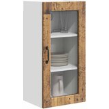  Zidni stakleni ormarić LUCCA 2 pcs Staro drvo 40 x 31 x 80 cm | Eponuda.com