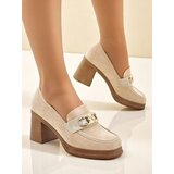 Resti Women's moccasins on a block heel Qeroy | ePonuda.com