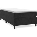 The Living Store Posteljni okvir črn 90x190 cm žamet - Box Spring Posteljni Okvir, (21488163) | Shoptok.si