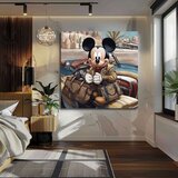  Slika na platnu - Mickey Mouse na počitnicah | different dimensions | Shoptok.si