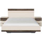 Premium Living Postelja Sajo, Barva Hrasta, Barva Šampanjca, 160x200 | Shoptok.si