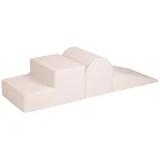 Bijeli set mekanih igrački od pjene 3 kom od boucle tkanine visina 30 cm 45x143 cm –