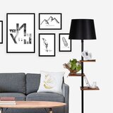 Opviq Podna lampa Moda, 170 cm, E27, Crna | Eponuda.ba
