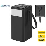 Platinet Prenosna polnilna baterija PMPB6065, 65W, 60.000mAh, Quick Charge 3.0 Power Delivery, črna Cene