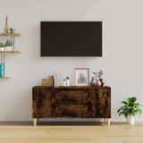 TV omarica dimljeni hrast 102x44,5x50 cm inženirski les, (20734008) | Shoptok.si