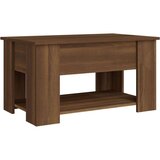  Stolić za kavu smeđi hrast 79 x 49 x 41 cm konstruirano drvo | shoptok.hr