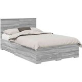  Konstrukcija postelje Siva Sonoma 120 x 200 cm Konstruiran les, (5000100682) | Shoptok.si