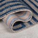 Flair Rugs Tamno plavi unutarnji i vanjski tepih 120x170 cm Vigo Blocks – | shoptok.hr