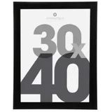 OKVIR ZA FOTOGRAFIJU LISE 30X40CM STAKLO/MDF CRNI