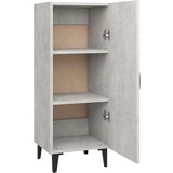 Komoda betonsko siva 34,5x34x90 cm konstruiran les, (20654008) | Shoptok.si