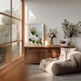 Styler Tiskana slika z okvirjem 60x90 cm Hydrangea – | Shoptok.si