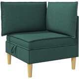  Set namještaja za dnevni boravak 4 pcs Tamnozelena Tkanina | shoptok.hr
