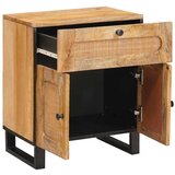  Noćni ormar Prirodna 50 x 33 x 60 cm Čvrsto drvo manga | shoptok.hr