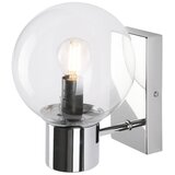  Zidna lampa SFERIO 1xE14/5W/230V, sjajni hrom/prozirno staklo | Eponuda.com