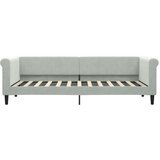 vidaXL Dnevni krevet s madracem svjetlosivi 80 x 200 cm baršunasti | shoptok.hr