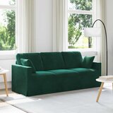 SOFA Tamnozelena 198 x 78 x 80 cm Baršun | shoptok.hr