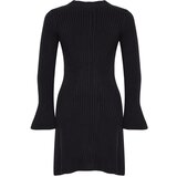 Trendyol Black Mini Knit A-Line Form Fit Dress | Shoptok.si